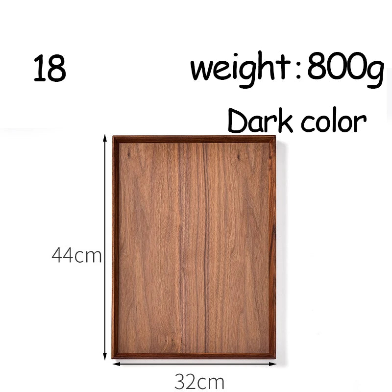 Oval Serving Trays Tableware Dessert Tea Saucer Coasters Coffee Coasters Wooden Plate Storage Food Display Home Hotel Decor