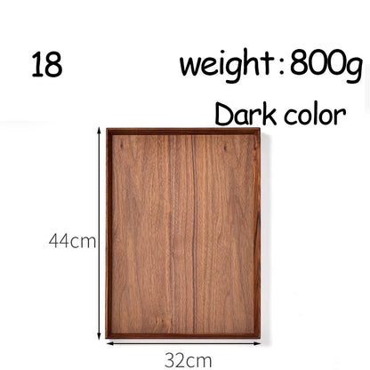 Oval Serving Trays Tableware Dessert Tea Saucer Coasters Coffee Coasters Wooden Plate Storage Food Display Home Hotel Decor