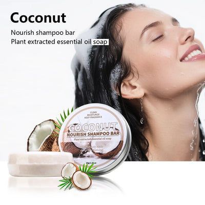 The Coconut Cleanser – Handmade Olive & Coconut Oil Shampoo Bar
