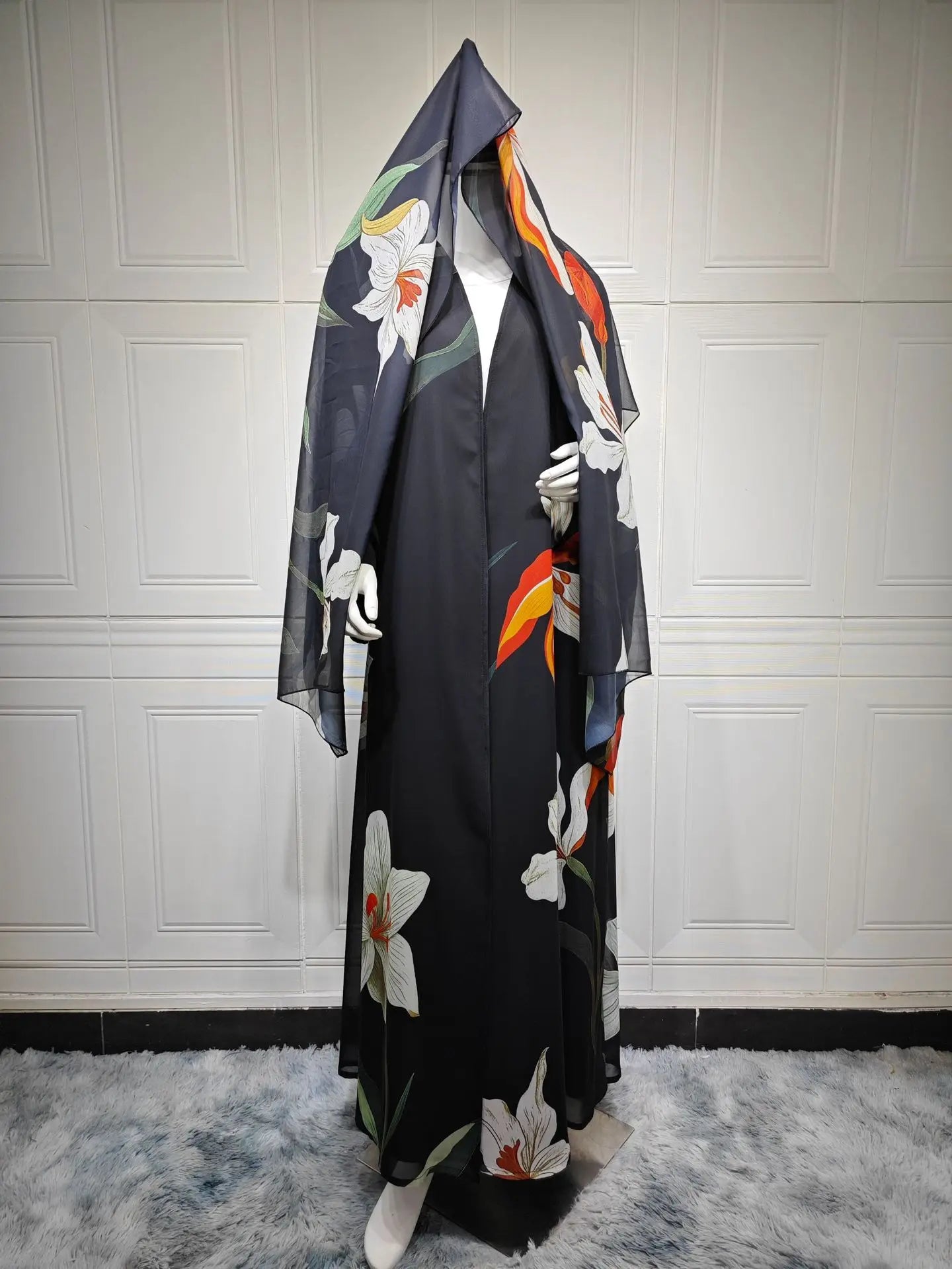 Eid Print – The Scarf Abaya for the Muslim Woman in America