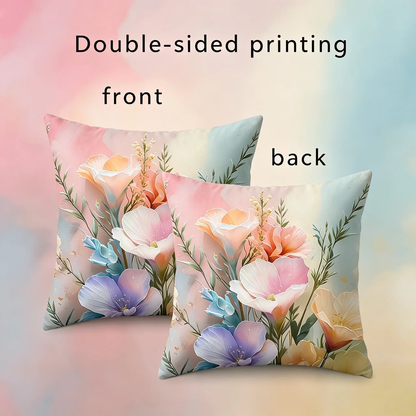 4Pc Bohemian Ramadan Lantern Throw Pillow Covers with Crescent Moon Floral Leaf Print Cushion Cases for Sofa Living Room Bedroom