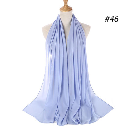 The Bubble Chiffon Hijab – Light as Air, Bold in Style