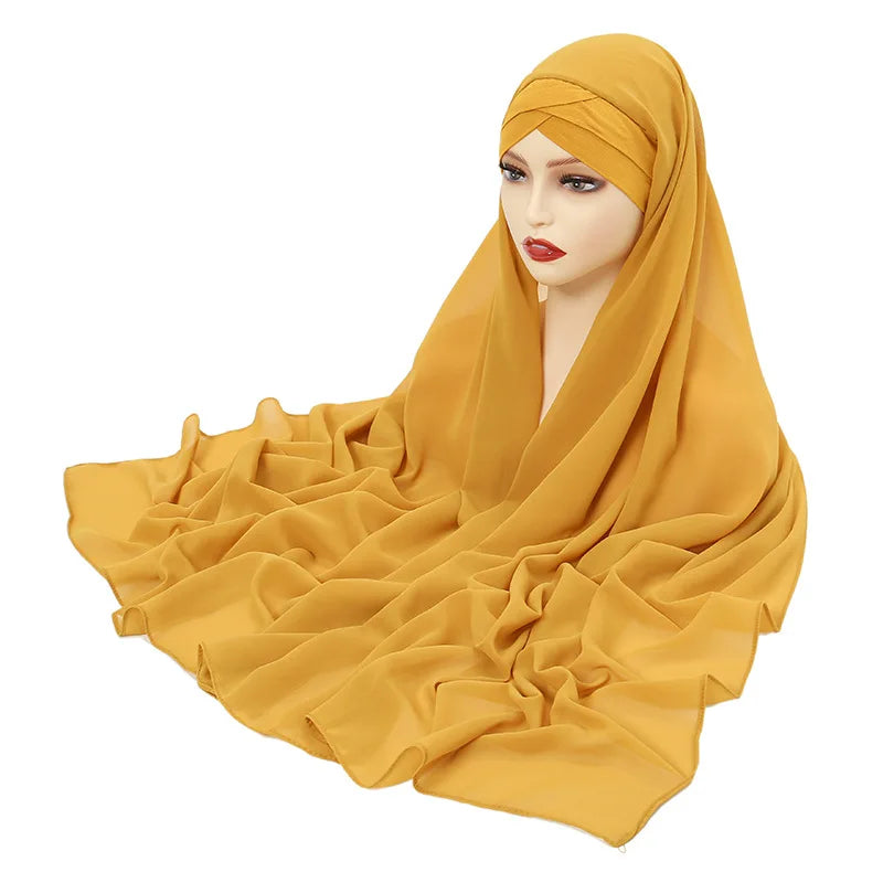 The Chiffon Hijab Set – Grace, Comfort, and Faith in Every Fold