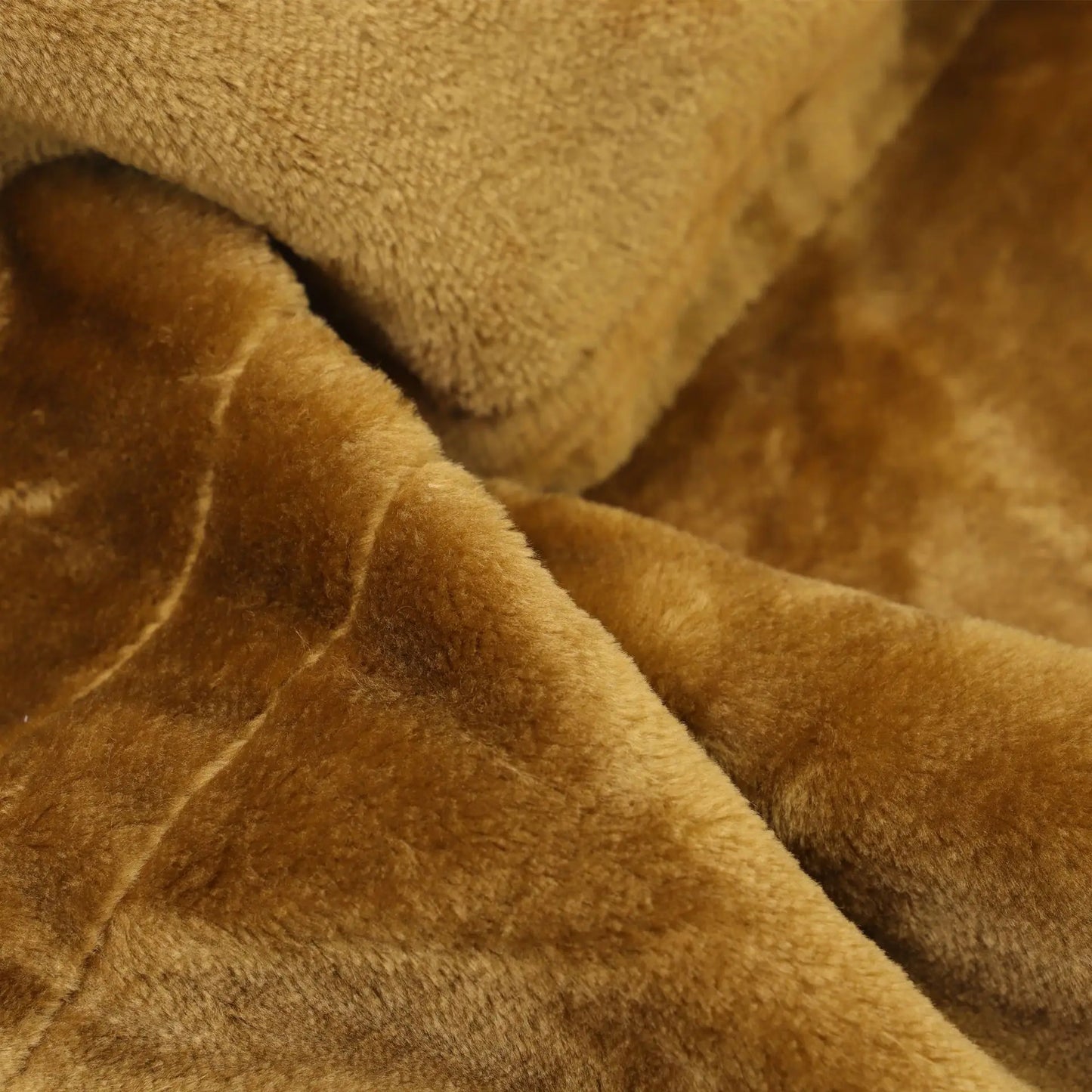 Wholesale Men's Scalp Abaya Men Winter Fur Thicken Suede Men's Robe Cardigan Bisht Muslim Coat Fleece Warm Islam Clothing