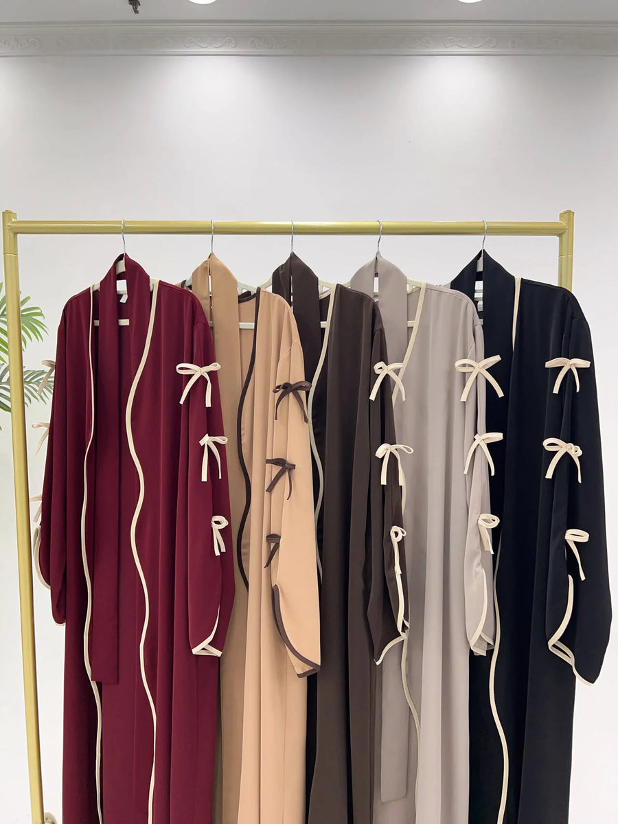 Eid Bow – The Cardigan Abaya for the American Muslim Woman