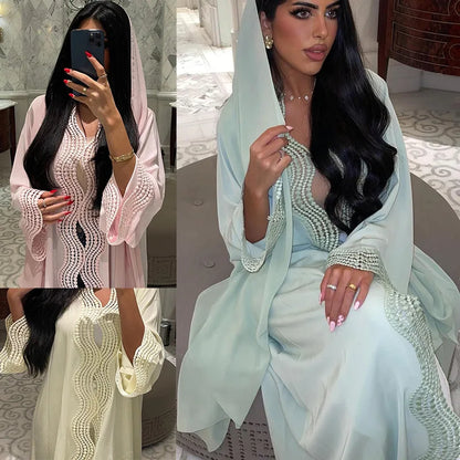 Ramadan in America – Dubai Open Abaya for the Muslim Woman