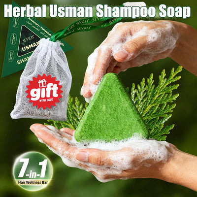 The Usman Herb – Solid Shampoo Bar for Hair Growth & Strength