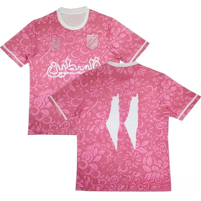 2025 new 3D printed Palestinian football jersey, T-shirt for men and women, quick-drying and breathable sports shirt.