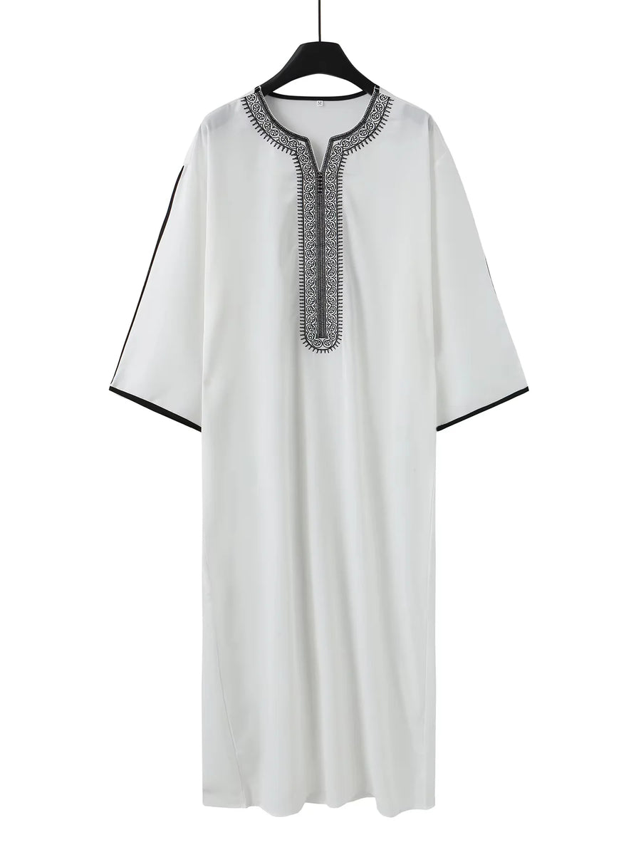 The Eid Kaftan – Luxurious Embroidered Moroccan Robe for the Blessed Morning