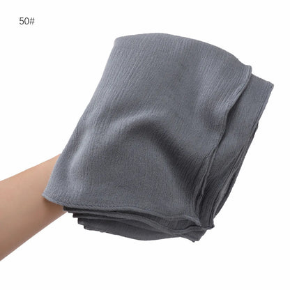 The Crinkle Rayon Hijab – Effortless Elegance, All-Day Comfort