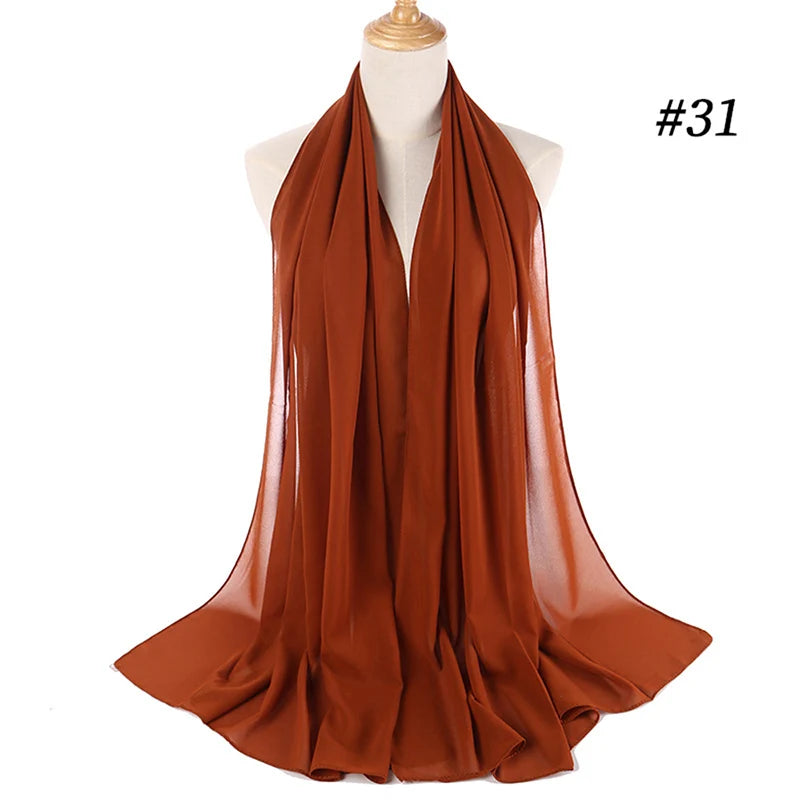 The Bubble Chiffon Hijab – Light as Air, Bold in Style