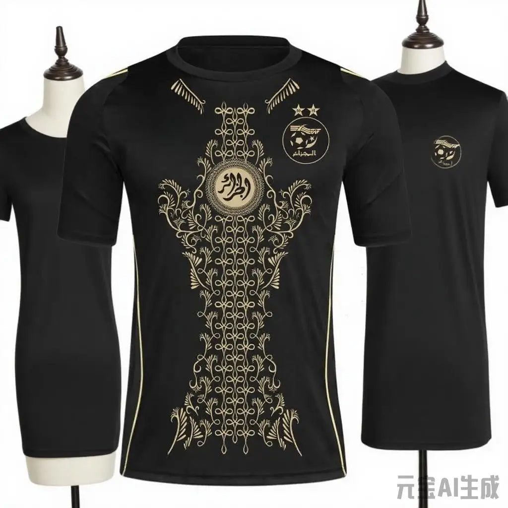 New Algeria Football Jersey Youth Fashion Jersey 4 Styles Available Outdoor Sports Top Quick-Drying Breathable Adult T-Shirt