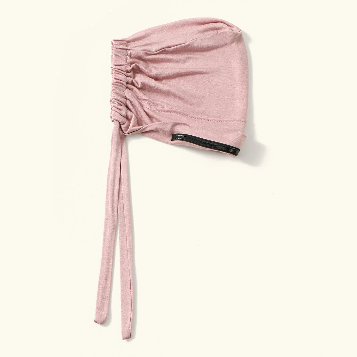New Muslim Women Non-Slip Hijab Caps Undercap Solid Color Elastic Band Beanie Hat Adjustable Bonnet Hat Inner Cap Bandana Turban