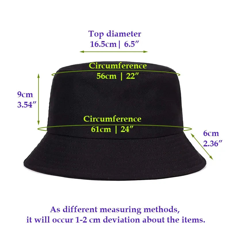 Palestine Arabic Calligraphy Name with Palestinian Flag Map Bucket Hat Men Outdoor Summer Panama Fisherman Unisex Reversible Bob