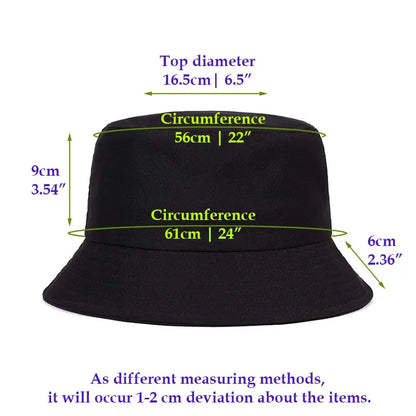 Palestine Arabic Calligraphy Name with Palestinian Flag Map Bucket Hat Men Outdoor Summer Panama Fisherman Unisex Reversible Bob