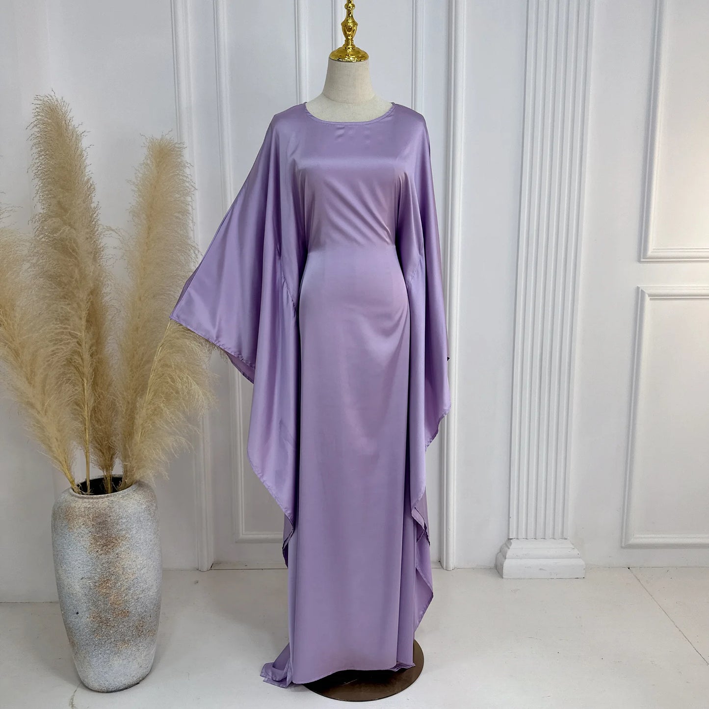 Closed Batwing Abaya Women Muslim Dress Turkish Islamic Dress Women 2024 For Party Kebaya Kaftan Turkey Caftan Marocain Femme