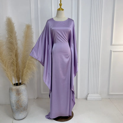 Closed Batwing Abaya Women Muslim Dress Turkish Islamic Dress Women 2024 For Party Kebaya Kaftan Turkey Caftan Marocain Femme