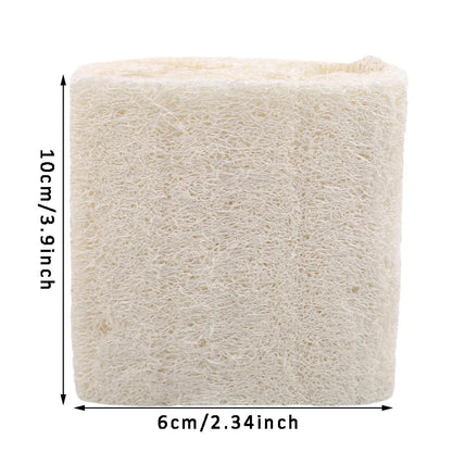 1/3pcs Organic Loofahs Loofah Spa Exfoliating Scrubber natural Luffa Body Wash Sponge Remove Dead Skin Made Soap Dishwashing