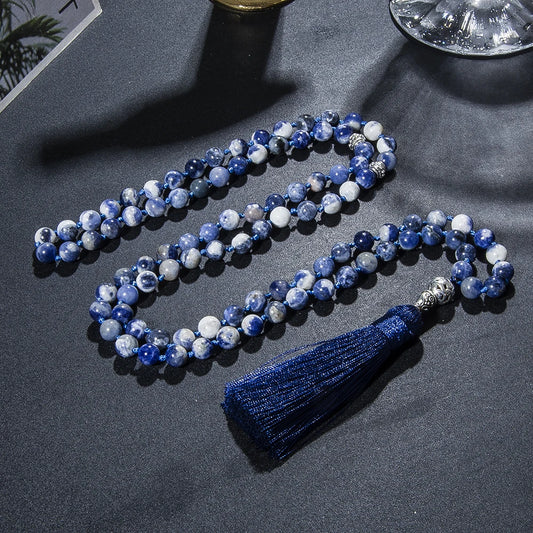 The Sodalite Tasbih – Prayer Beads of Divine Peace