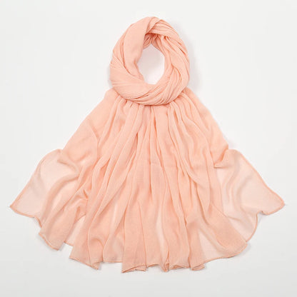 The Crinkle Rayon Hijab – Effortless Elegance, All-Day Comfort