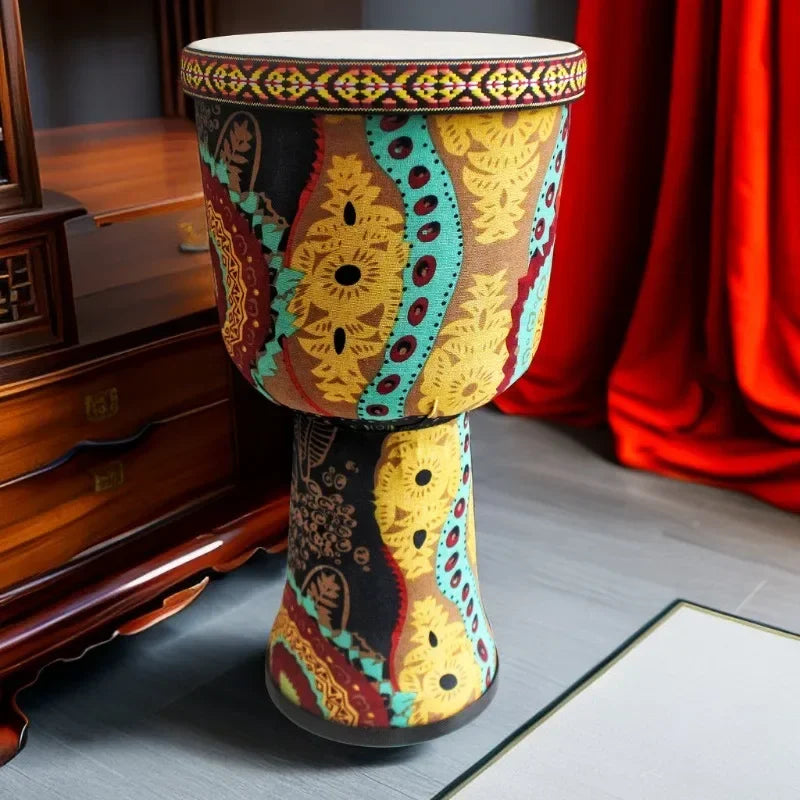 Sheepskin Djembe African Drum Children Beginner Music Drums Tambourine Adult Traditional Drum Handmade Percussion Instruments