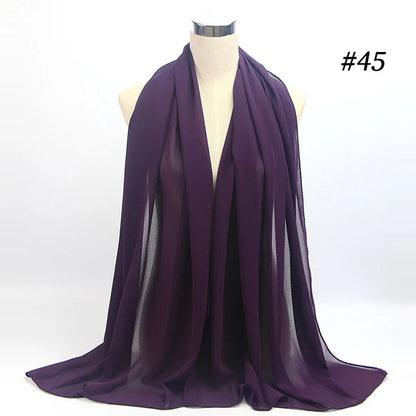 The Bubble Chiffon Hijab – Light as Air, Bold in Style