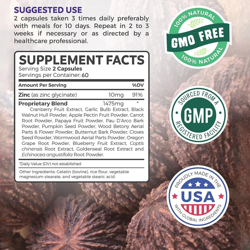 Intestinal Cleanse - Relieve Constipation, Cleanse The Body, and Support Regular Bowel Movements