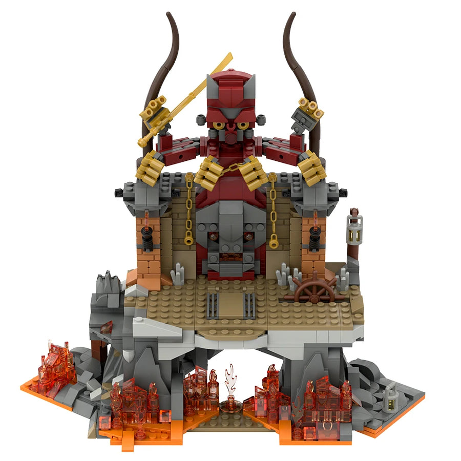 Petra Al-Khazneh Building Blocks Set – Indiana Jones Temple Model Toy Gift