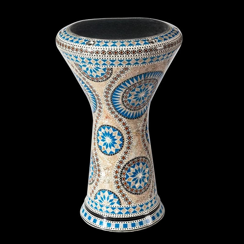 Middle Eastern drum Darbuka Arabic drum Handclapped percussion instruments Made in Egypt 8 Inch Aluminum