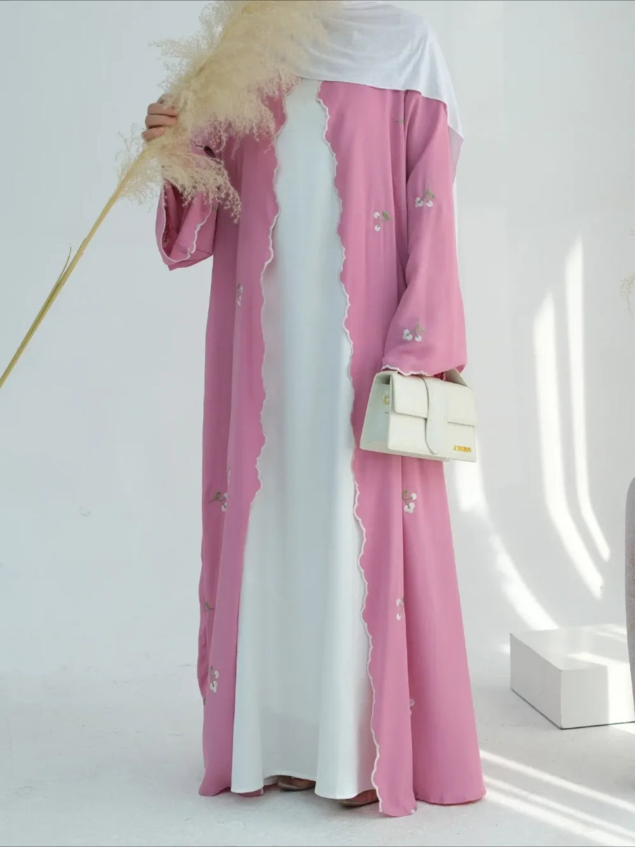 Eid Embroidered – The Cardigan Abaya for the Muslim Woman in America