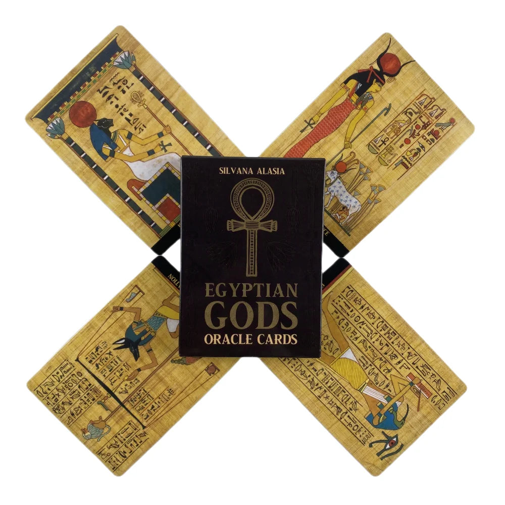Egyptian Gods Oracle Cards – Ancient Egypt Family Game & Wisdom Deck