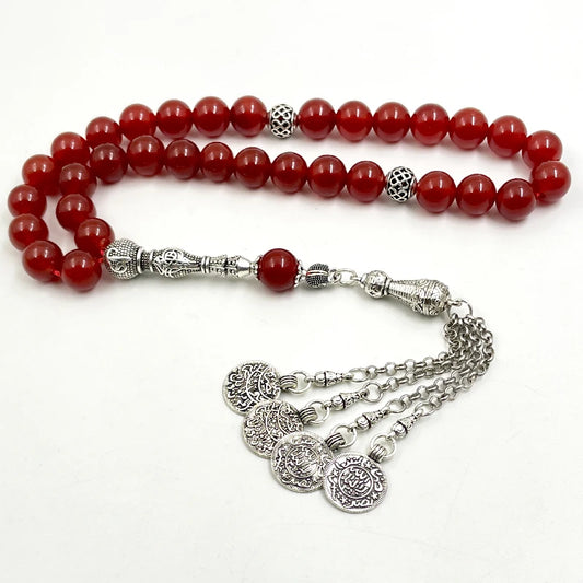 The Red Agate Tasbih – A Companion for Your Dhikr