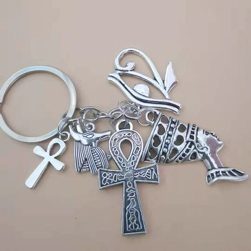 Egyptian Ankh Keychain – Ancient Symbol of Life, Personalized Souvenir Gift