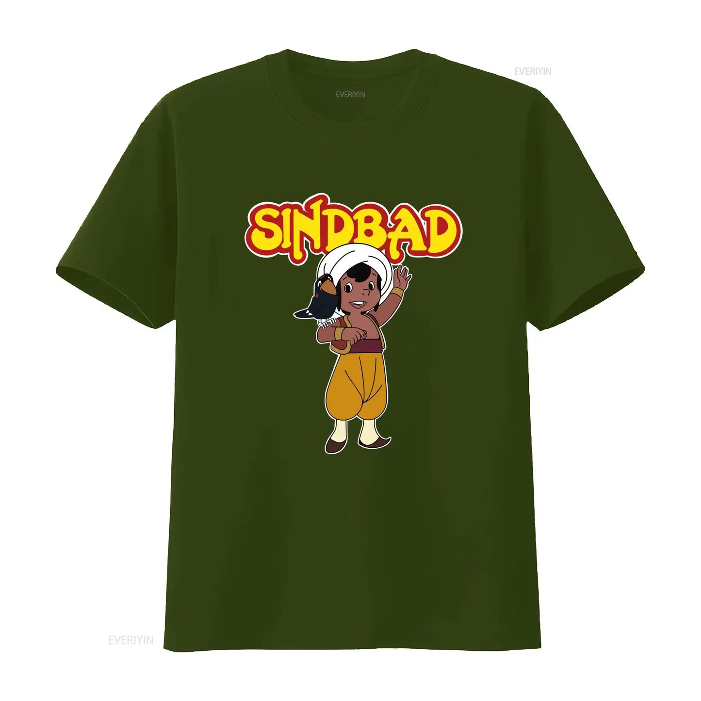 80s vintage retro German tv show 80er Deutsche Kinder Serie Sindbad T Shirt long or short sleeves vintage Washed Soft Stretched