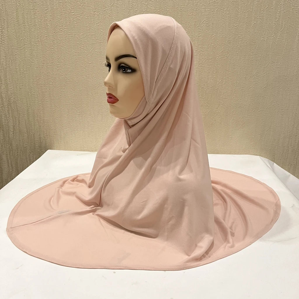 The Amira Pull-On Hijab – Full Coverage, Effortless Modesty