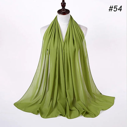 The Bubble Chiffon Hijab – Light as Air, Bold in Style