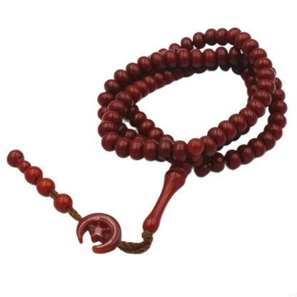 G7NC Tasbih Prayer Beads Wrap Bracelets Tasbih Prayer 99 Worry Beads Misbaha Beads