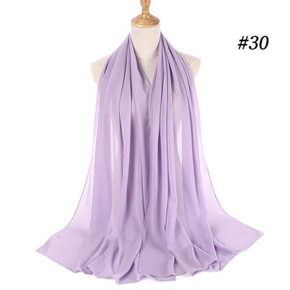 The Bubble Chiffon Hijab – Light as Air, Bold in Style