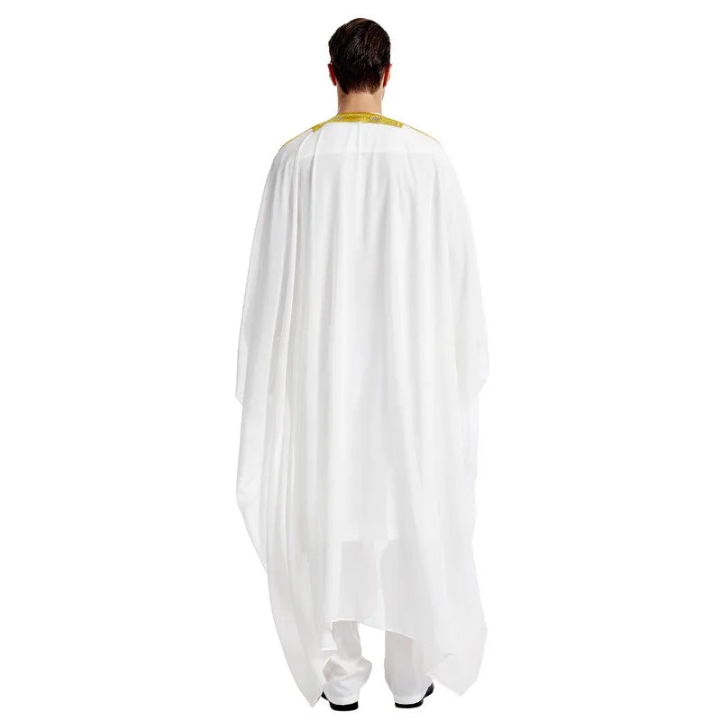 Eid Fitr Open Abaya – Men's Moroccan & Turkish Islamic Prayer Robe