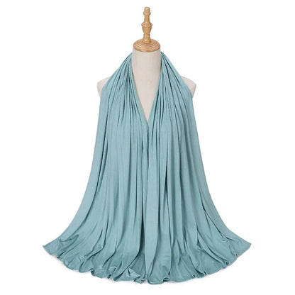The Mercerized Cotton Jersey Hijab – Softness, Style, and Full Coverage