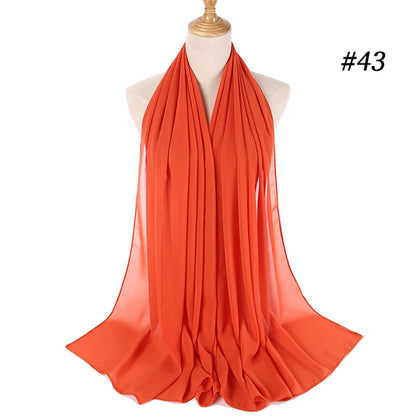The Bubble Chiffon Hijab – Light as Air, Bold in Style