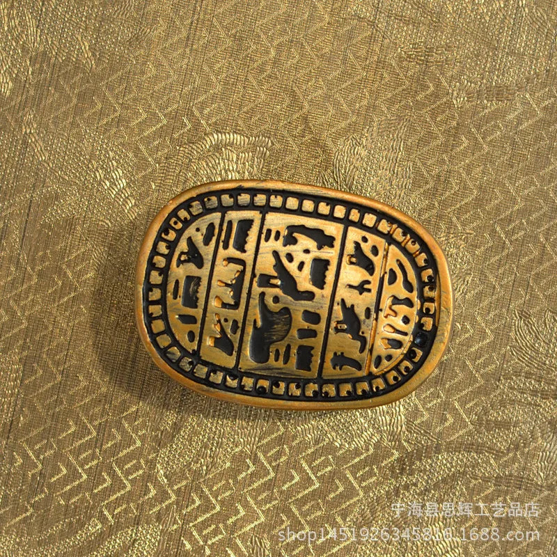 Egyptian Scarab Beetle Statue – Resin Figurine of Wealth & Rebirth, Ancient Egypt Decor