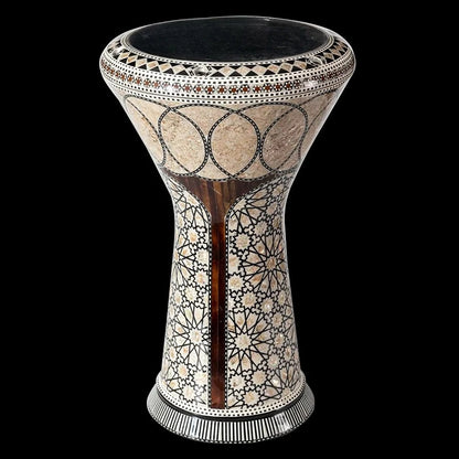 Middle Eastern drum Darbuka Arabic drum Handclapped percussion instruments Made in Egypt 8 Inch Aluminum