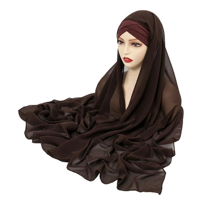 The Chiffon Hijab Set – Grace, Comfort, and Faith in Every Fold