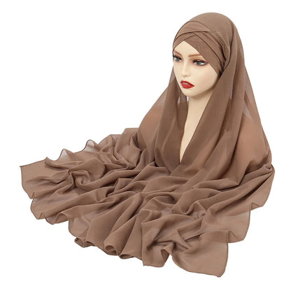 The Chiffon Hijab Set – Grace, Comfort, and Faith in Every Fold