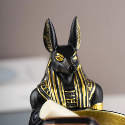 Anubis Guardian of Scales Resin Statue – Egyptian God Collectible Figurine
