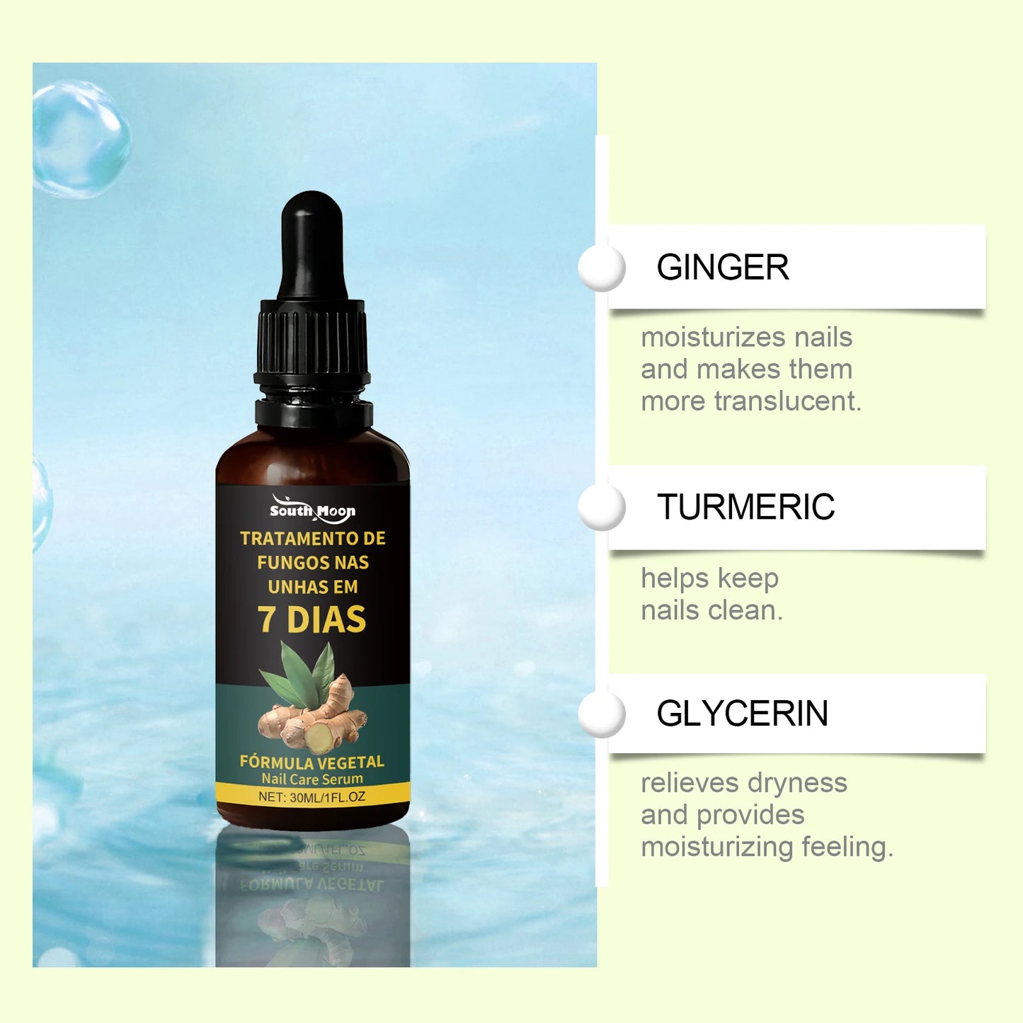 Fungal Nail Renewal Serum Anti Infection Paronychia Onychomycosi Restore Discolored Damaged Nails Hand Foot Nail Care Essence