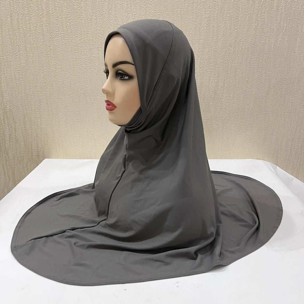 The Amira Pull-On Hijab – Full Coverage, Effortless Modesty