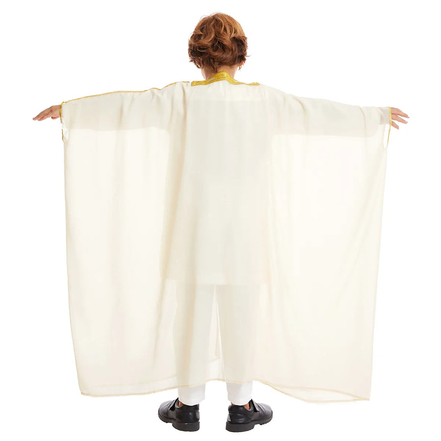Boys' Eid Dishdasha & Open Abaya – Children's Modest Islamic Robe for Ramadan & Prayer