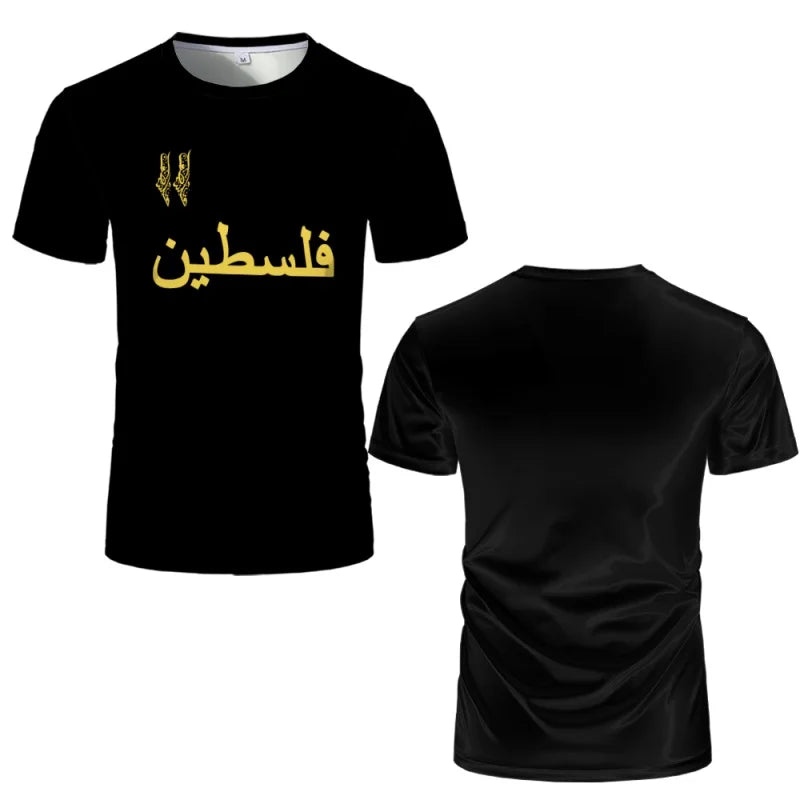 Palestine Flag Graphic Football Jersey T Shirts For Men Short Sleeve Soccer Uniforms Mens Palestinian Flag Sport Tees Shirt